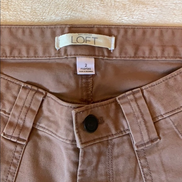 🛍 2 for $20 LOFT Marissa fit pants- blush/tan - Picture 5 of 7